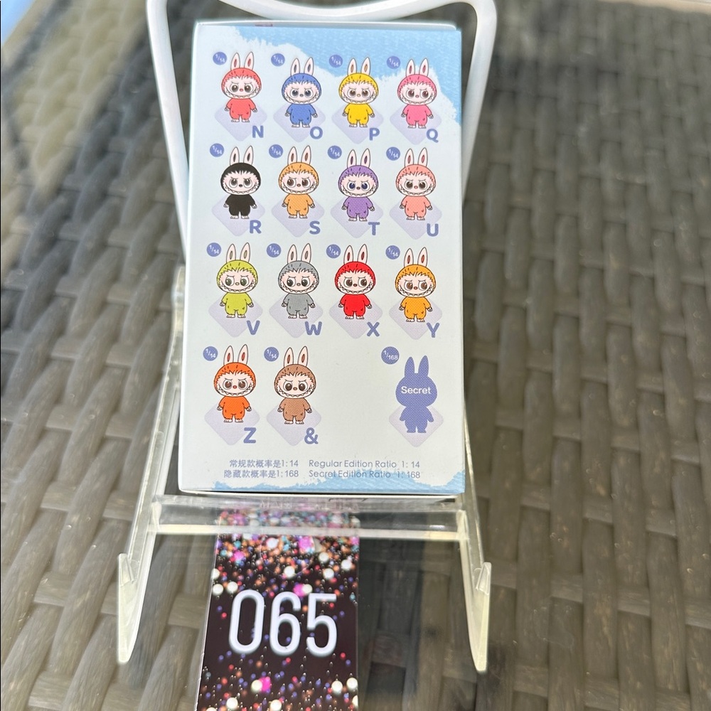 065, Authentic Pop Mart THE MONSTERS Pin for Love Plush Pendant Blind Box (N-Z) - Picture 2 of 6